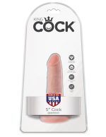 King Cock 5 Inch Cock - Light - Image 5