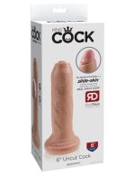 King Cock 6 Inch Uncut - Light - Image 5