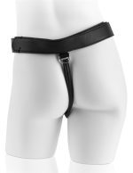 King Cock Strap on Harness With 8 Inch Cock - Brown - Image 2