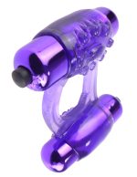Fantasy C-Ringz Duo-Vibrating Super Ring Purple - Image 2
