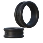 Fantasy C-Ringz Max Width Silicone Rings - Black