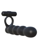 Fantasy C-Ringz Posable Partner Double Penetrator - Black - Image 3