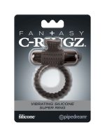 Fantasy C-Ringz Vibrating Silicone Super Ring Black - Image 3