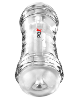 Pdx Extreme Wet Pussies Super Flip a Pussy Over Self-Lubricating Stroker - Frosted - Image 4