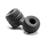 Silaskin Cock  Ball Ring and Stretcher - Black