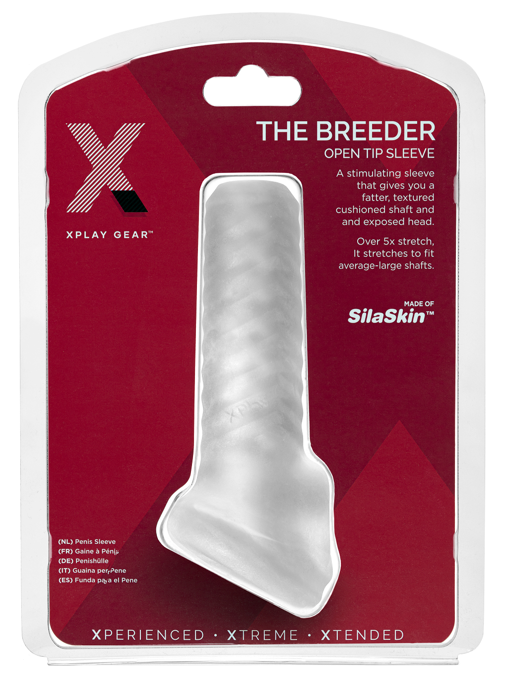 HOPF-XP20C.jpg Xplay Breeder - Sleeve - Clear - Image 1
