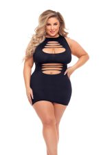 Cant Commit Dress - Queen Size - Black