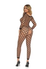 Crotchless Bodystocking - One Size - Black - Image 2