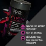 One Flex 3 Ct Condoms - Image 2