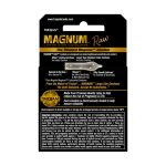 Trojan Magnum Raw 3 Ct Condoms - Image 2