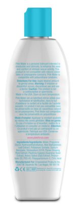 Pink Water Based Lubricant for Women 8 Oz Flip Top Bottle - Image 2