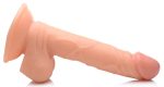 Pop Pecker 6.5 Inch Dildo With Balls - Light - Image 3