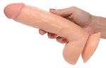 Pop Pecker 8.25 Inch Dildo With Balls - Light - Image 6
