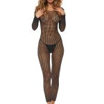 Crotchless Bodystocking - One Size - Black