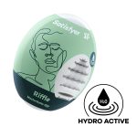 Satisfyer Masturbator Egg - Riffle - Light Green - Image 3