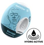 Satisfyer Masturbator Egg - Savage - Blue - Image 3