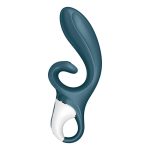 Hug Me - Rabbit Vibrator - Grey-blue - Image 2