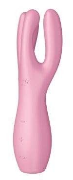 Threesome 3 Vibrator - Pink - Image 2