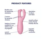 Satisfyer Threesome 4 - Pink - Image 5