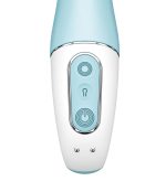 Satisfyer Air Pump Vibrator 5 Plus Inflatable G-Spot Vibrator - Blue - Image 5