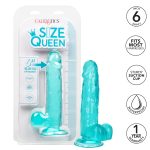 Size Queen 6 Inch - 15.25 Cm - Blue - Image 5