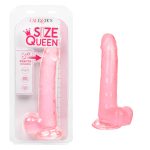 Size Queen 8 Inch - Pink - Image 6