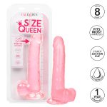 Size Queen 8 Inch - Pink - Image 11