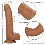 Size Queen 8 inch-20.25 Cm - Brown - Image 5