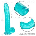 Size Queen 10 inch-25.5 Cm - Blue - Image 11