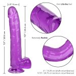 Size Queen 10 Inch - 25.5cm - Purple - Image 5
