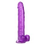Size Queen 10 Inch - 25.5cm - Purple - Image 3