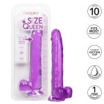 Size Queen 10 Inch - 25.5cm - Purple - Image 12