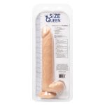 Size Queen 10 inch-25.5 Cm - Ivory - Image 10