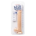 Size Queen 10 inch-25.5 Cm - Ivory - Image 11
