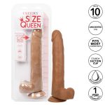 Size Queen 10 inch-25.5 Cm - Brown - Image 12
