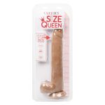 Size Queen 10 inch-25.5 Cm - Brown - Image 9