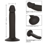 Silicone Slim Anal Stud - Black - Image 9