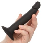 Silicone Slim Anal Stud - Black - Image 7