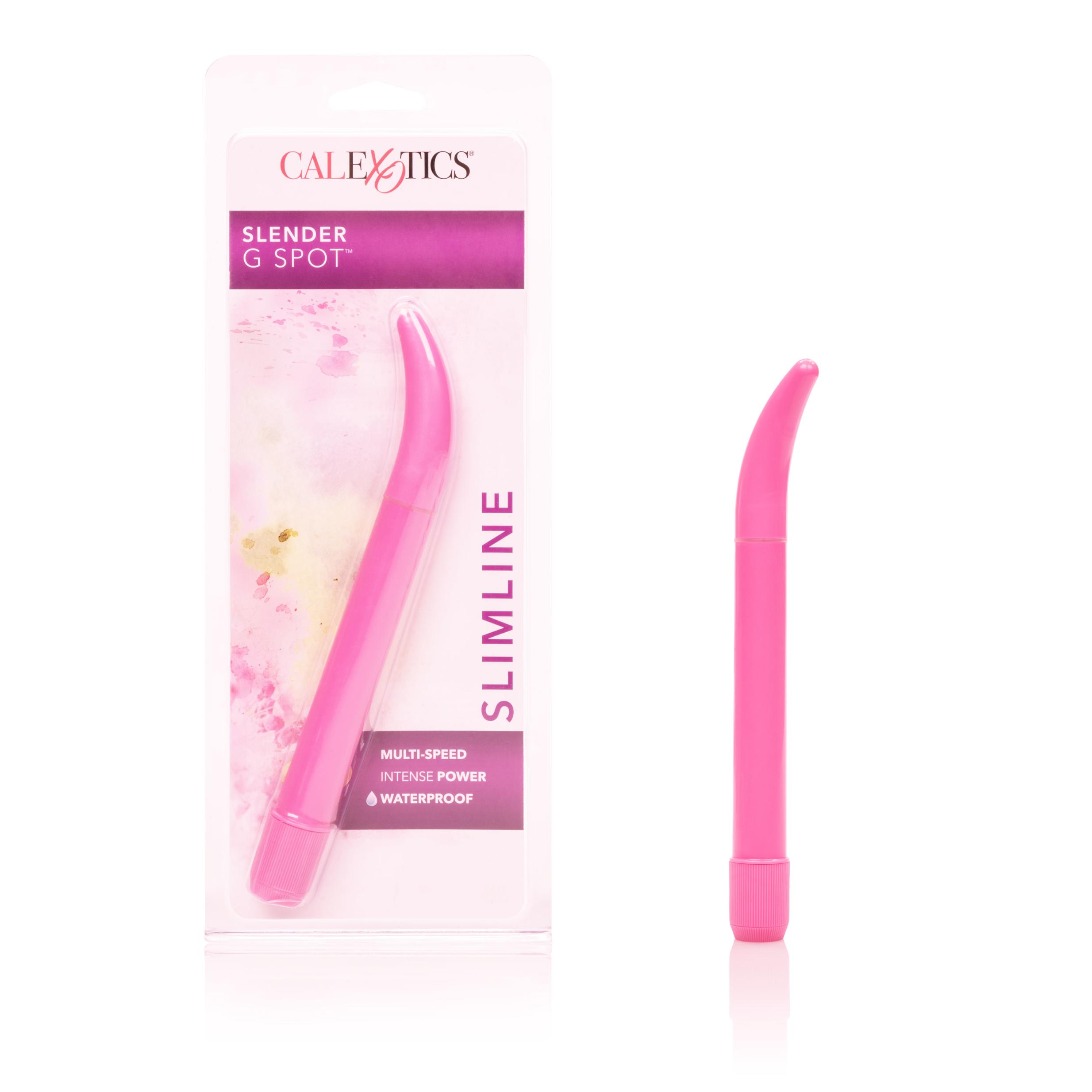 HOSE0557042.jpg Slender G-Spot 7 Inches Massager - Pink - Image 1