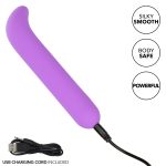 Bliss Liquid Silicone Mini G Vibe - Purple - Image 8