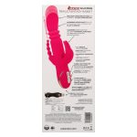 Jack Rabbit Signature Heated Silicone Triple Fantasy Rabbit - Pink - Image 5