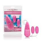 Pocket Exotics Vibrating Double Pink Passion Bullets - Pink - Image 4