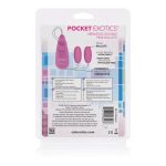 Pocket Exotics Vibrating Double Pink Passion Bullets - Pink - Image 2