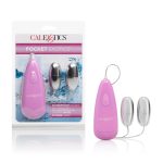 Pocket Exotics Waterproof Double Silver Bullets - Pink - Image 3