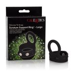 Silicone Tri-Snap Scrotum Support Ring - Large - Image 3