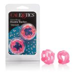 Island Rings - Double Stacker - Pink - Image 4