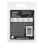 Alpha Liquid Silicone Prolong Medium Ring - Black - Image 4
