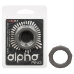 Alpha Liquid Silicone Prolong Prismatic Ring - Gray - Image 6