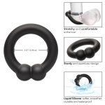 Alpha Liquid Silicone Muscle Ring - Black - Image 5