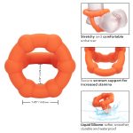 Alpha Liquid Silicone All Star Ring - Orange - Image 10